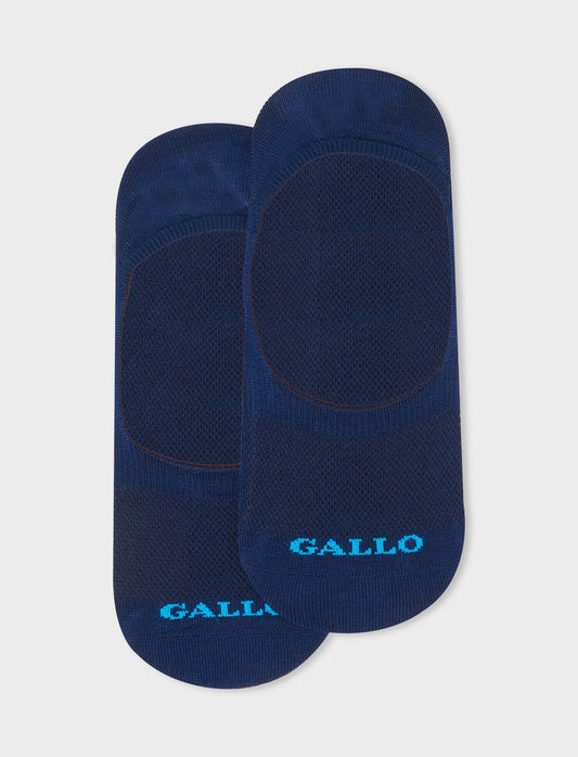 Gallo Solette accollate uomo cotone royal tinta unita