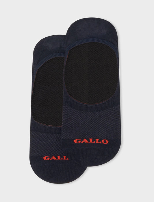 Gallo Solette accollate uomo cotone blu tinta unita