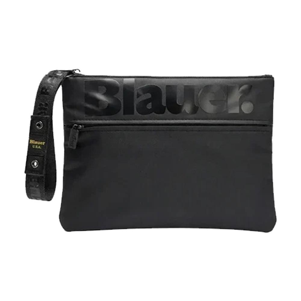 Blauer Pochette uomo waxed clutch F6CONEY03/SPL BLACK