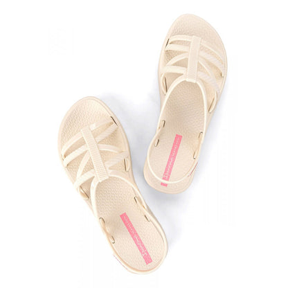 Sandalo donna Ipanema Diversa Flat flatform con cinturini sottili e suola decorata alto
