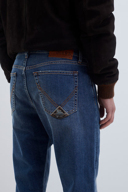 Roy Roger's jeans uomo new 529 man denim elast. Weared 10 denim