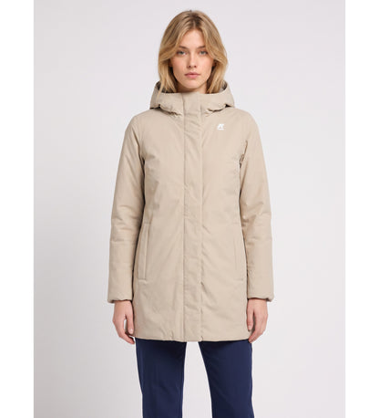 K-way Giubbino donna mod. Sophie twill soft beaver Beige K8144CW-D0S - immagine 1