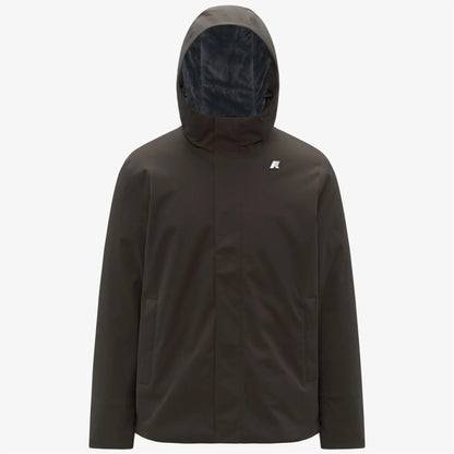 Giacca uomo K-Way Jacko Twill Marmotta impermeabile con imbottitura PrimaLoft