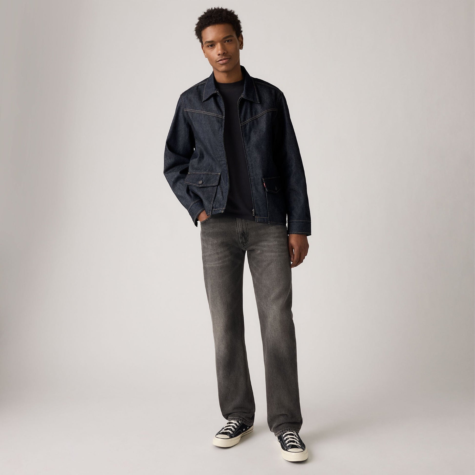 Levi's 555™ Relaxed Straight Jeans Uomo – Back On The Block – vista 3