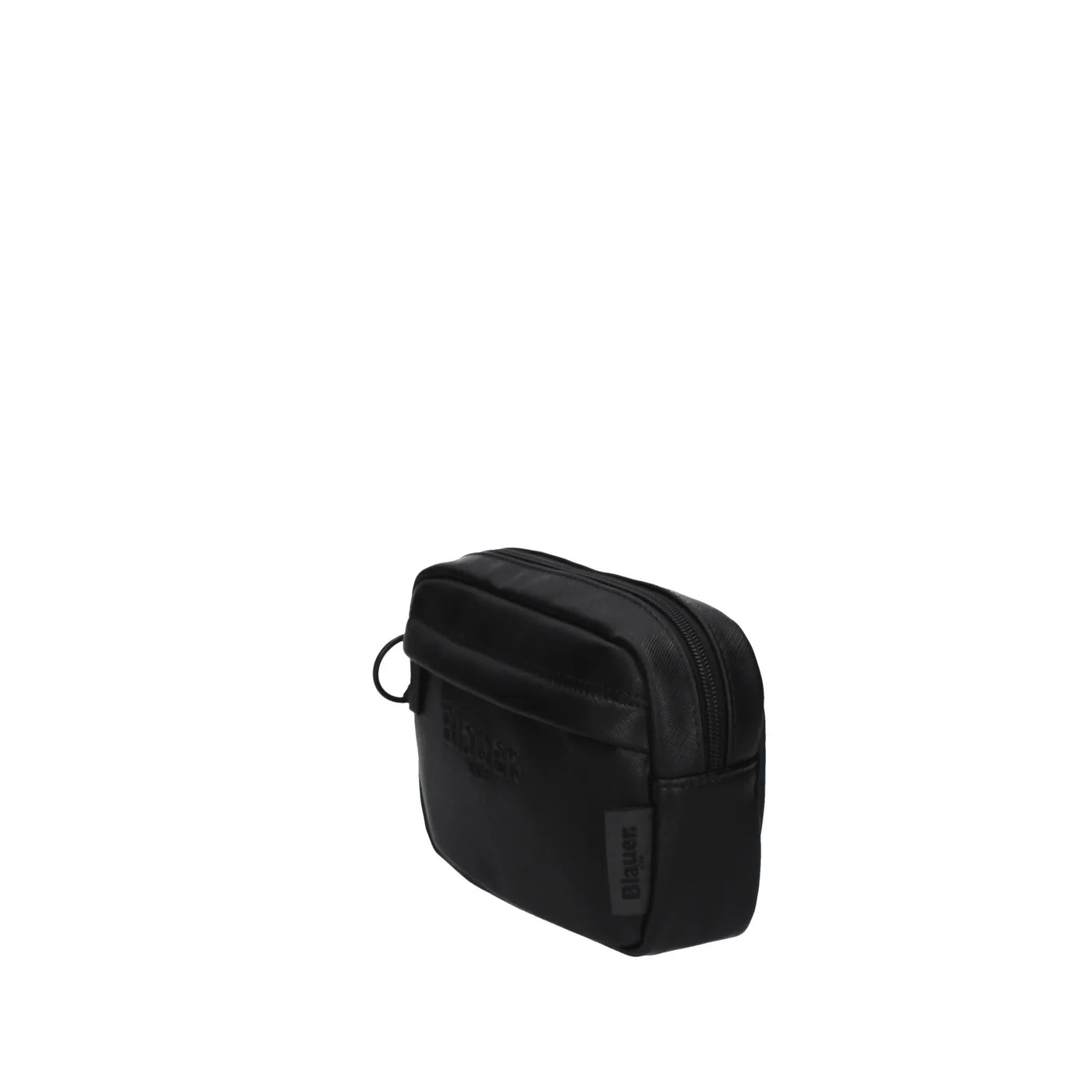 Blauer Pochette uomo saffiano leather clutch F6GOY03/WAL BLACK