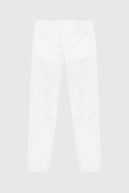 Roy Roger's Pantalone uomo gab elast Read Optic white