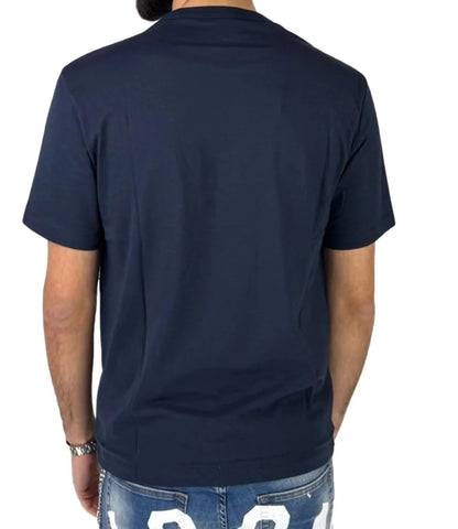 Blauer T-shirt uomo 26SBLUH02302 mod. Eutaw Blu