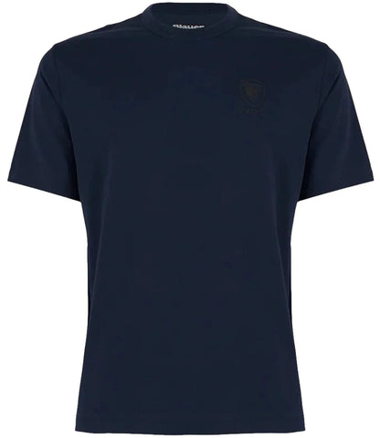 Blauer T-shirt uomo 26SBLUH02302 mod. Eutaw Blu