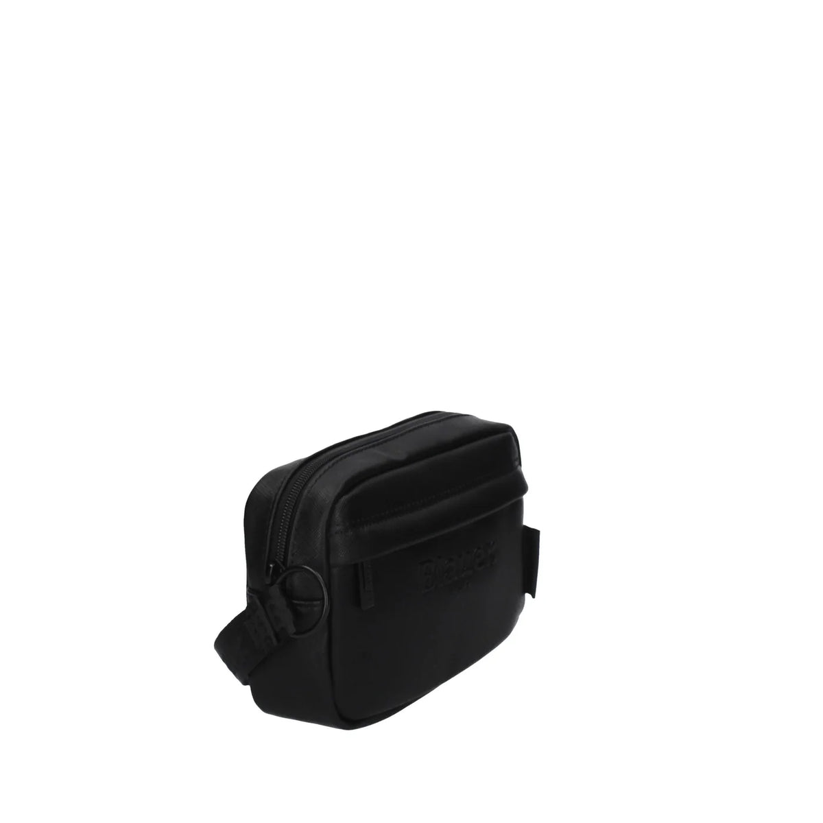 Blauer Pochette uomo saffiano leather clutch F6GOY03/WAL BLACK