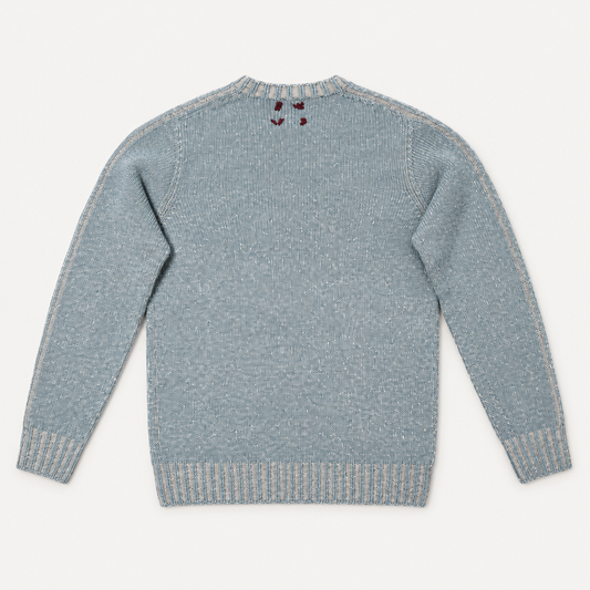 Bob Maglia uomo girocollo maglieria lana vanisé mod. FIN - immagine 2