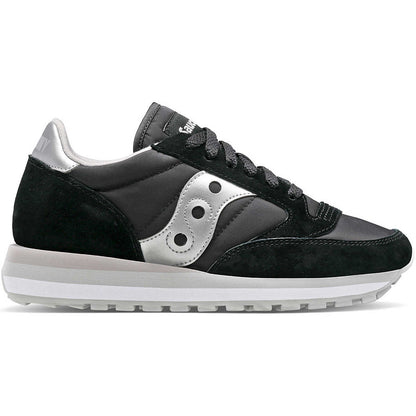 Sneakers Saucony Jazz Triple Donna Black/Silver – vista laterale