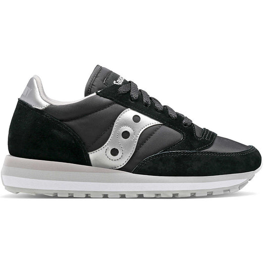 Sneakers Saucony Jazz Triple Donna Black/Silver – vista laterale