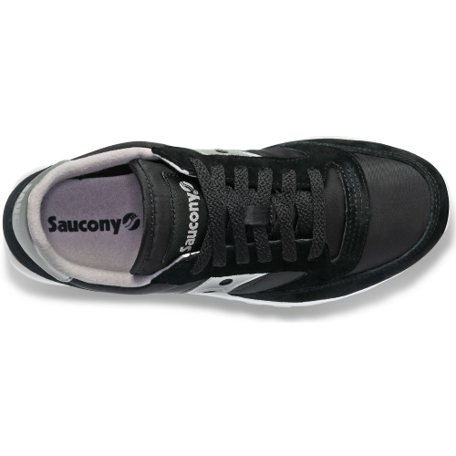Sneakers Saucony Jazz Triple Donna Black/Silver – vista dall'alto