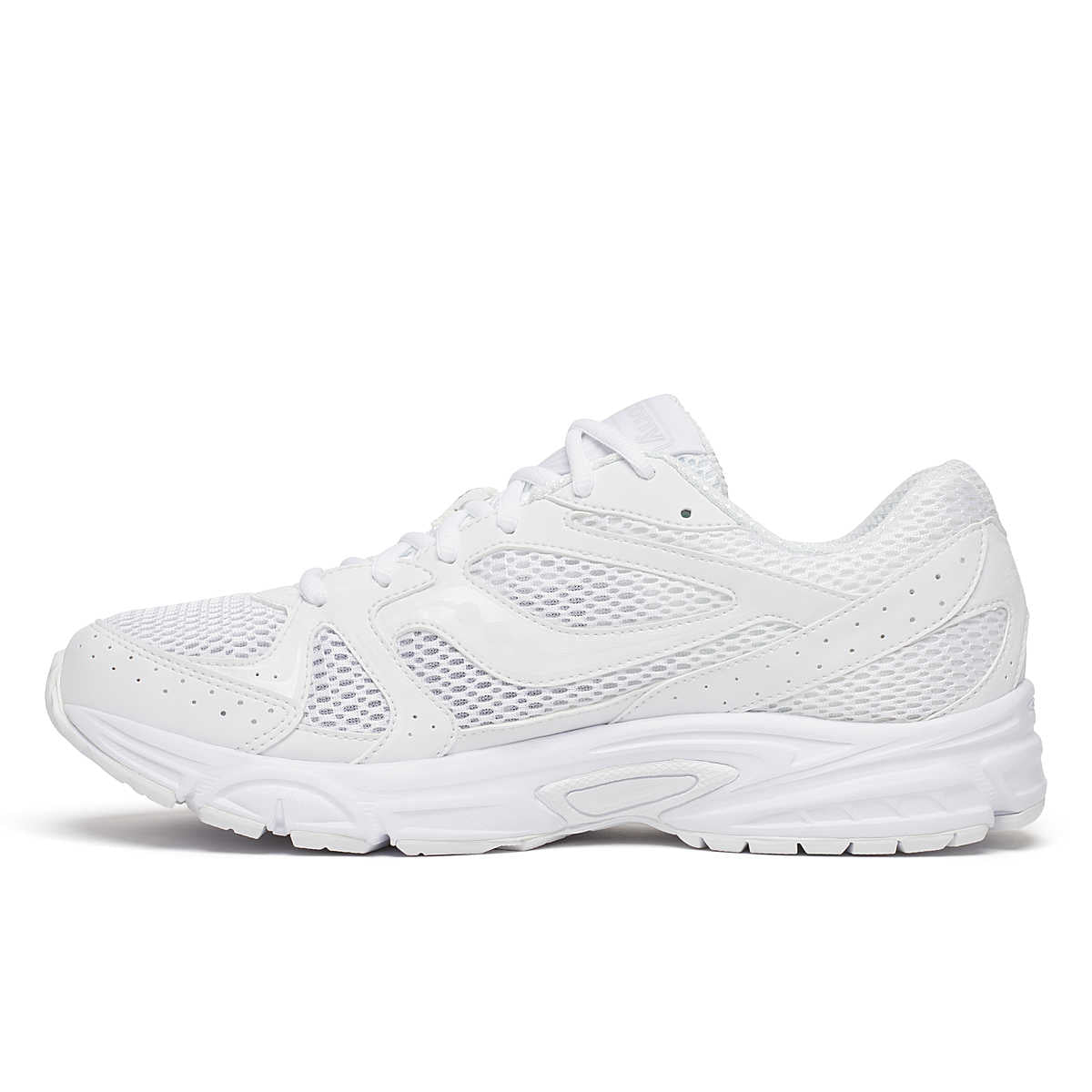 Sneaker uomo Saucony Ride Millennium con mesh, dettagli metallici e sistema Grid lato