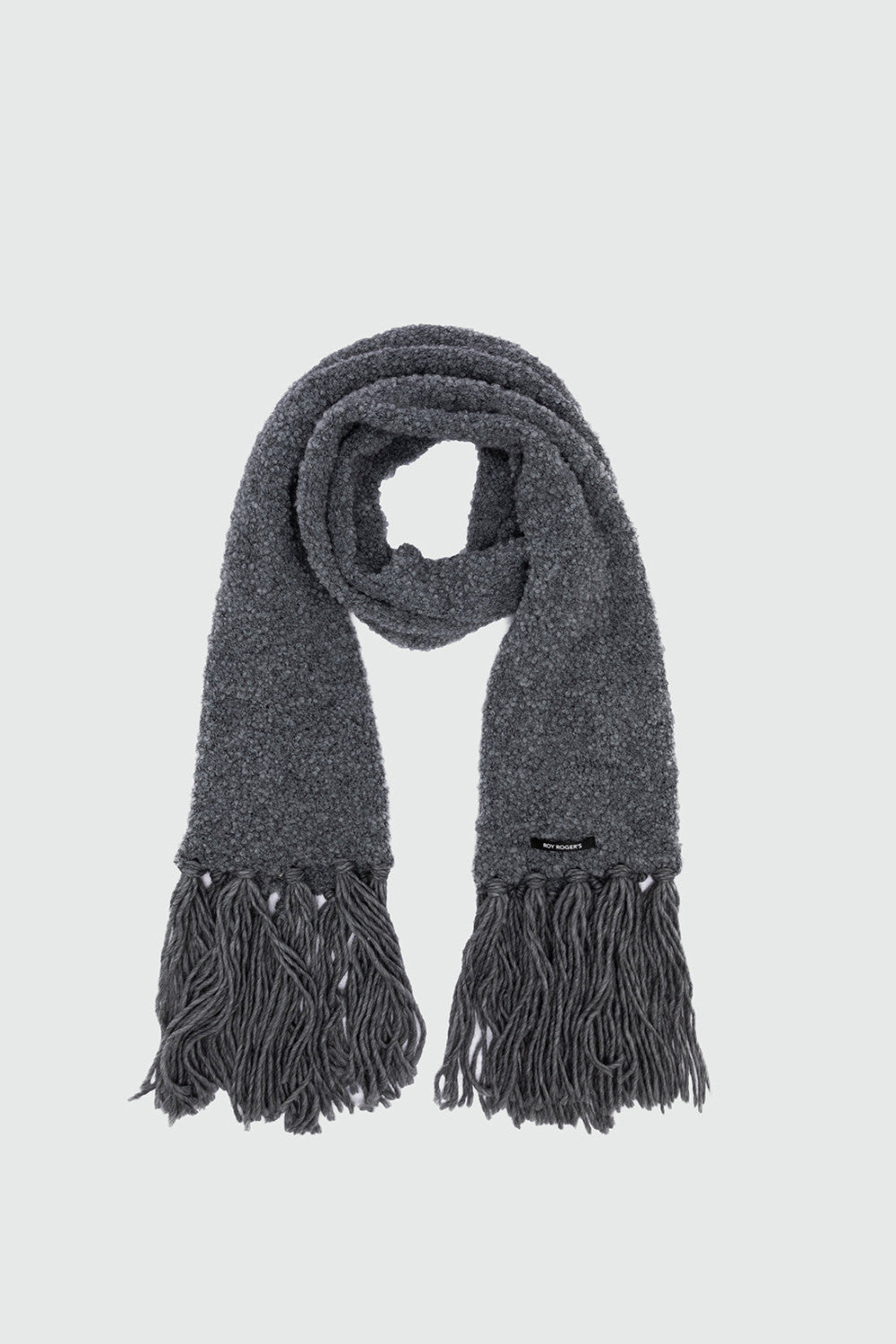 Roy Rogers Women's boucle wool scarf