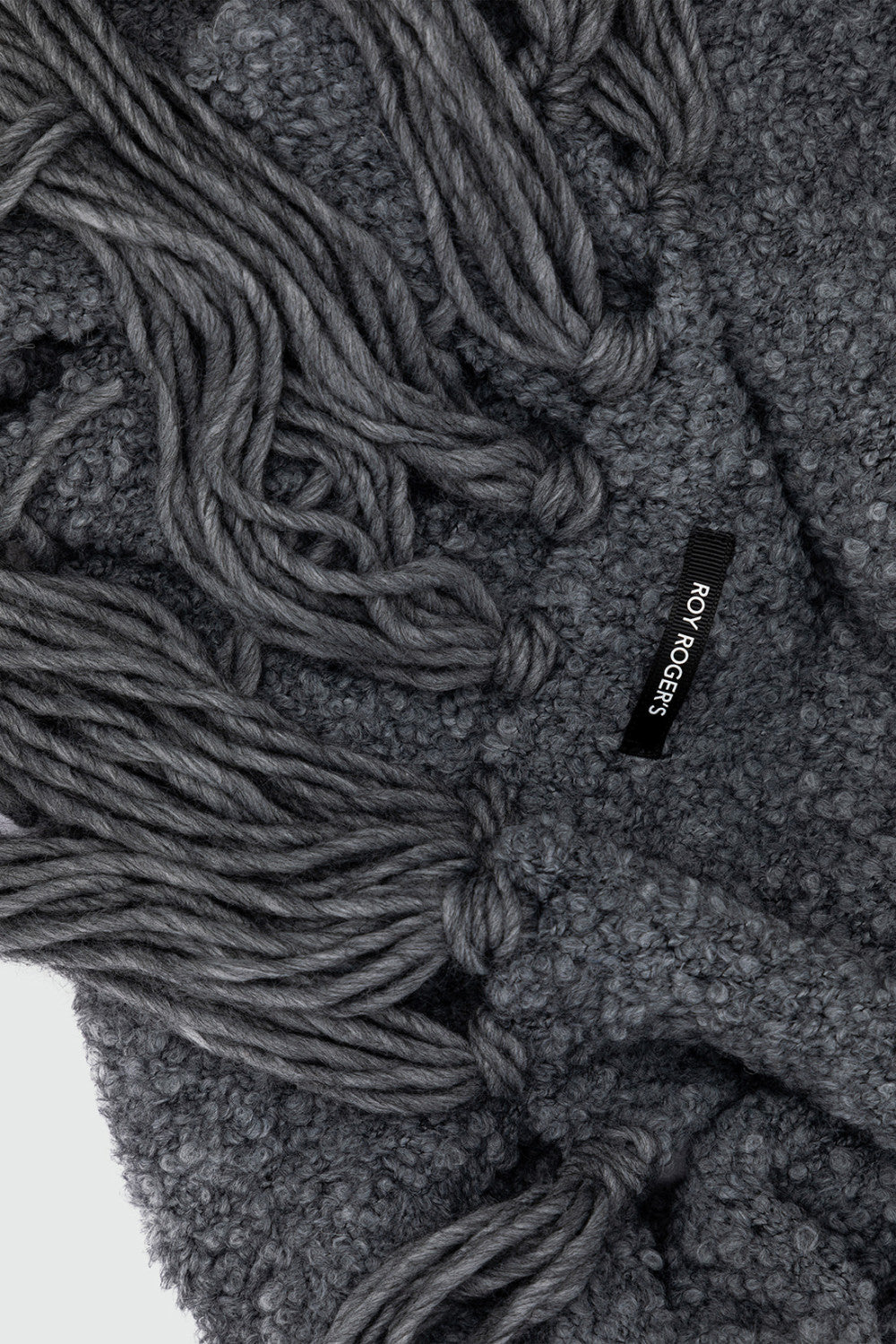 Roy Rogers Women's boucle wool scarf