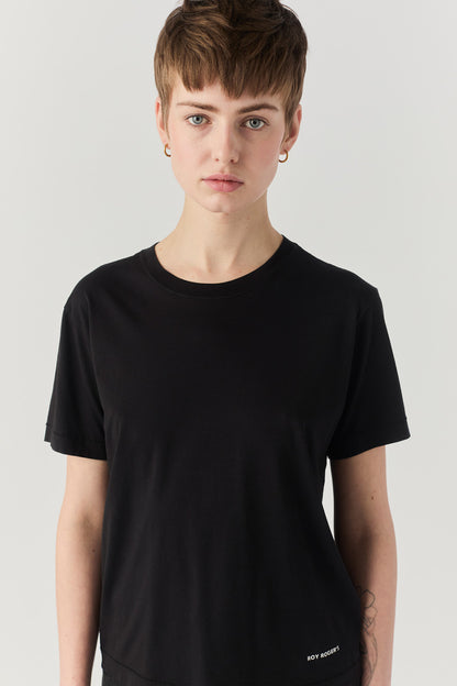 Roy Roger's T-shirt donna Pima Jersey Garment dyed