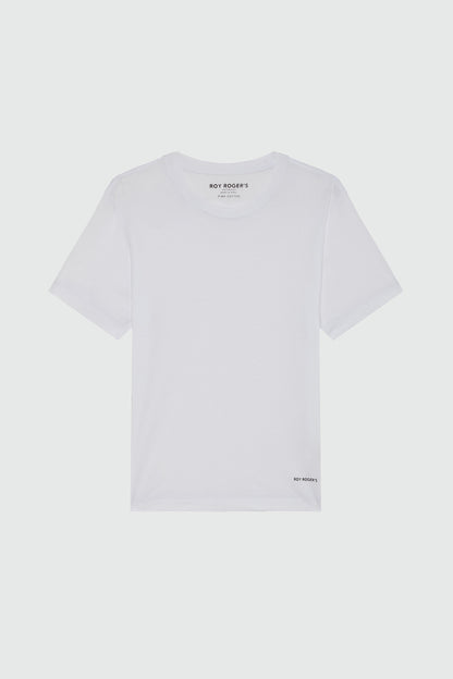 Roy Roger's T-shirt donna Pima Jersey Garment dyed