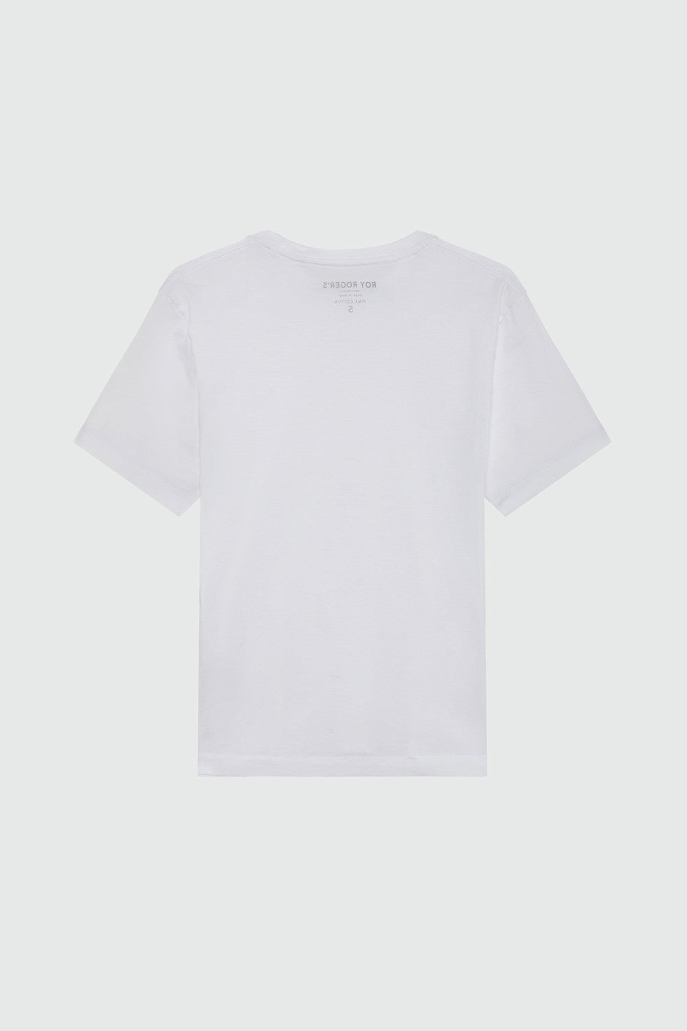 Roy Roger's T-shirt donna Pima Jersey Garment dyed