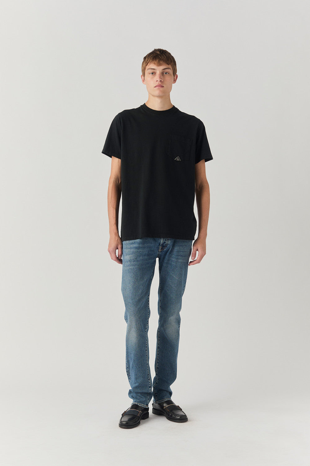 Roy Roger's T-shirt uomo pocket man heavy jersey