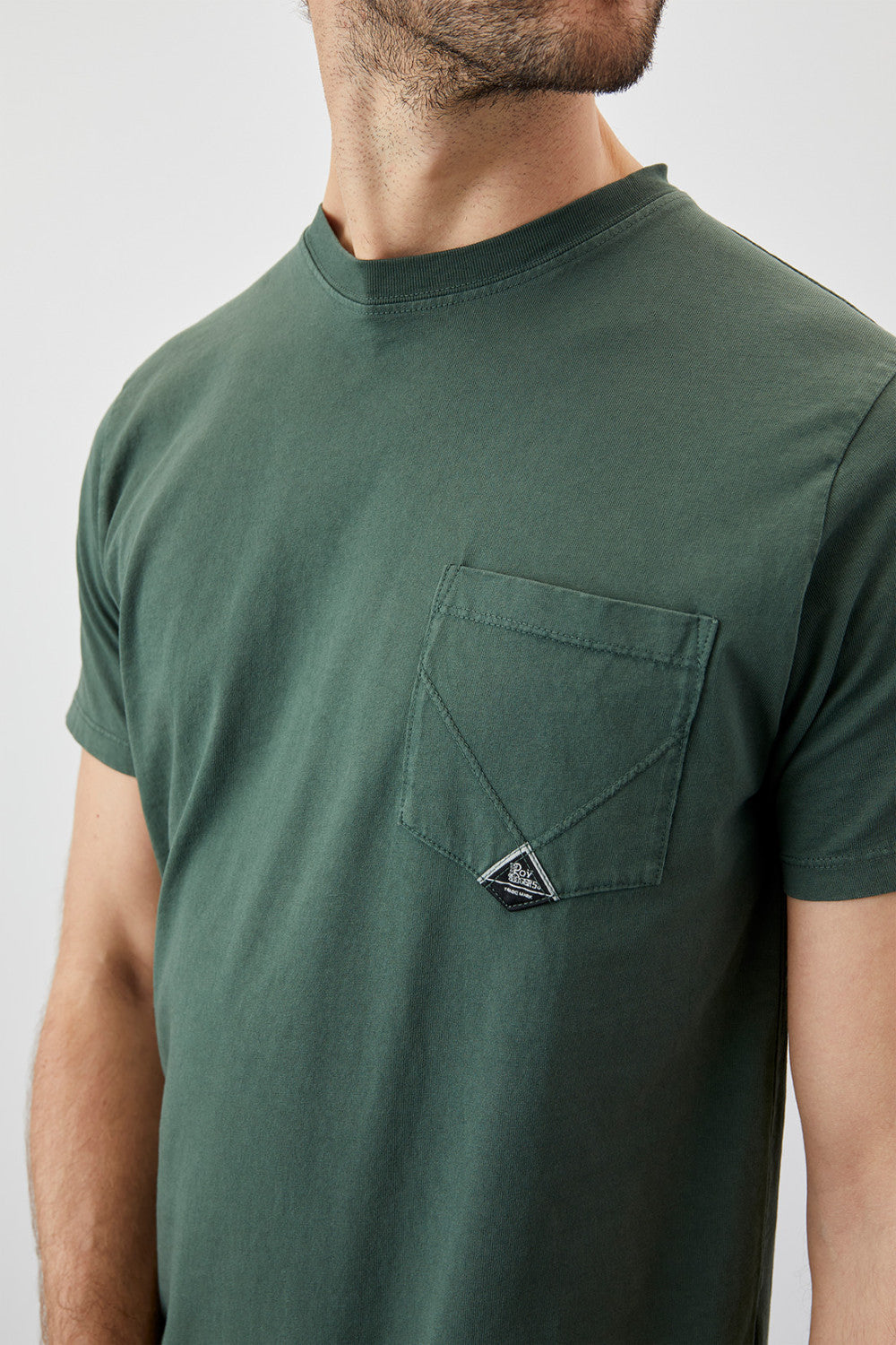 Roy Roger's Pocket man heavy jersey men's t-shirt
