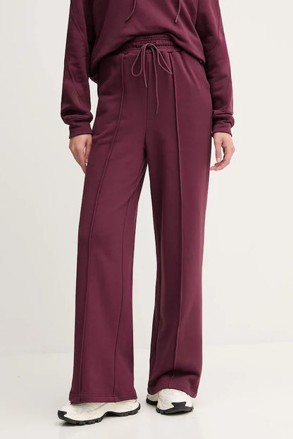 Twinset completo tuta donna in maglia winetasting con cappuccio e pantaloni pantaloni