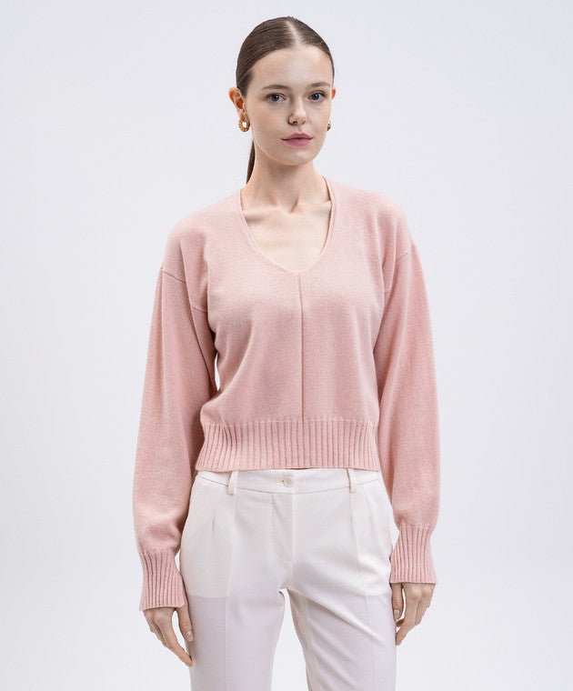 Twinset Maglione Donna in Cachemire – davanti