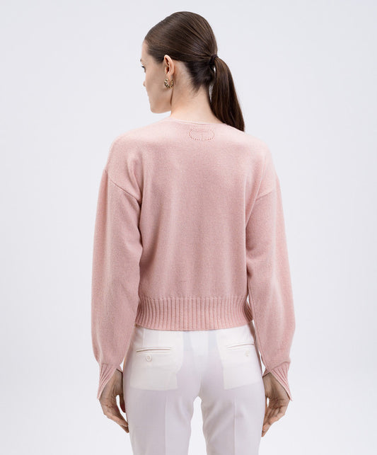 Twinset Maglione Donna in Cachemire – dietro