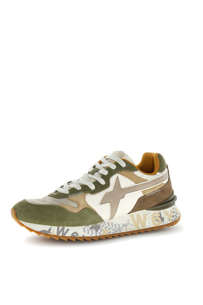 W6YZ YAK uomo militare taupe white vista tre quarti