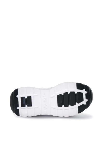 W6YZ Sneaker Damenschuh IDA – Taupe / Weiß 2019831012D54