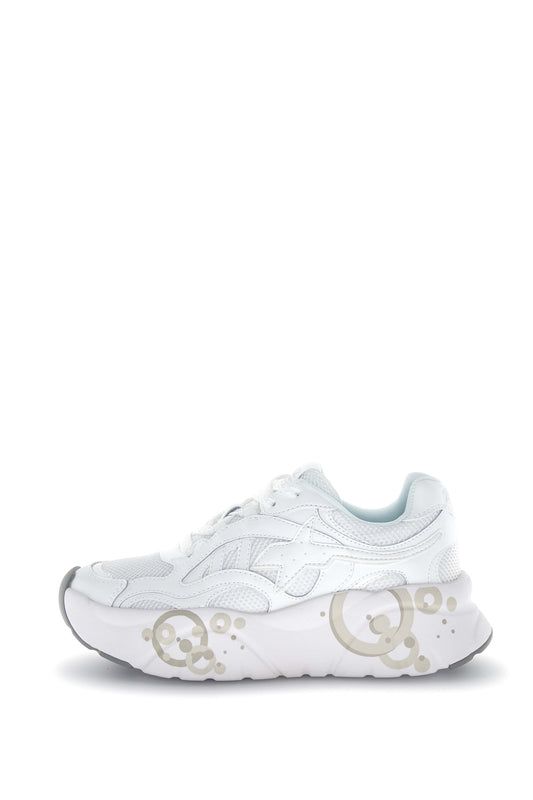 w6yz ida 2019831030n01 white sneaker donna vista laterale