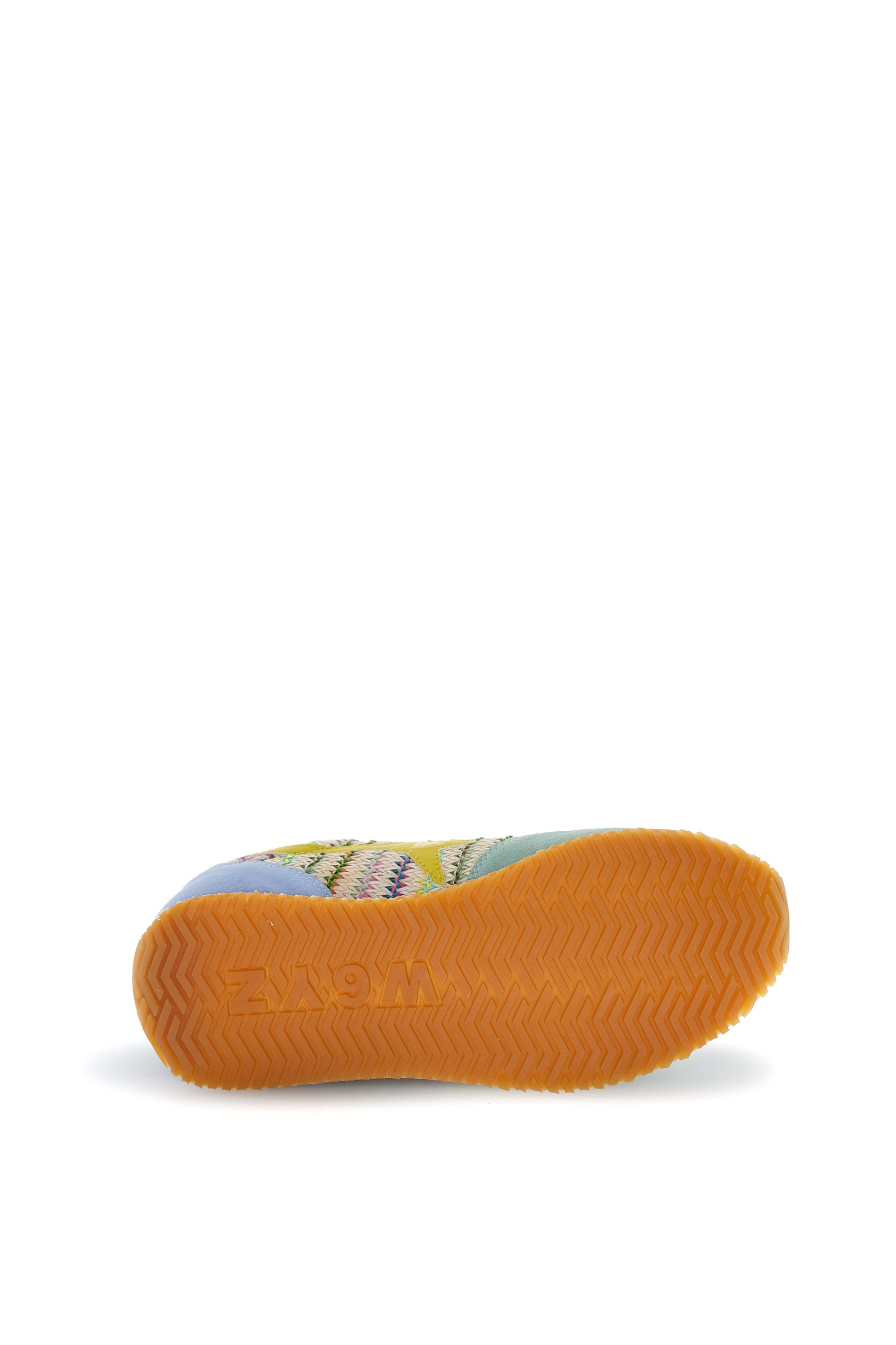 w6yz samoa sneaker donna light green vista suola