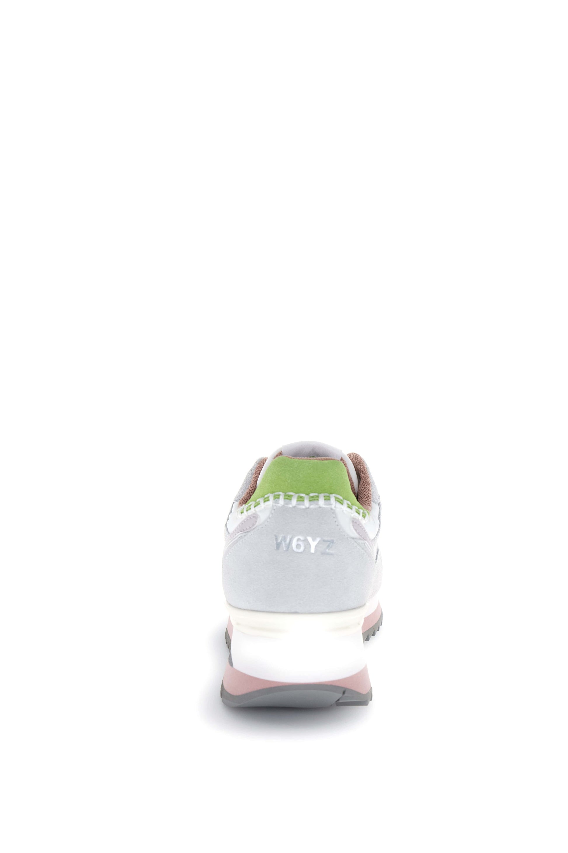 Sneakers donna W6YZ YAK white cipria acid retro